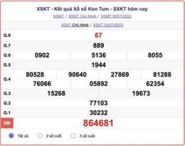 ảnh chụp màn hình dự đoán xổ số kon tum ngày mai