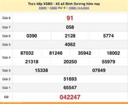 ảnh chụp màn hình kết quả xổ số bình dương ngày 14 tháng 8