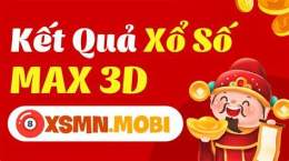 ảnh chụp màn hình kết quả xổ số max 3d hôm nay
