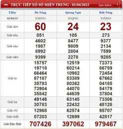 ảnh chụp màn hình kết quả xổ số ngày 1 tháng 11