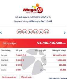 ảnh chụp màn hình ket qua xo so vietlot