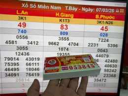 ảnh chụp màn hình số xổ đài miền nam