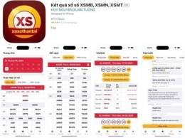 giao diện app app đánh xổ số online