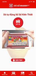 giao diện app dò xổ số quảng ngãi