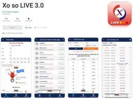 giao diện app dò xổ số vũng tàu