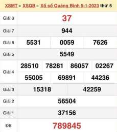 giao diện app kết quả xổ số đài quảng bình