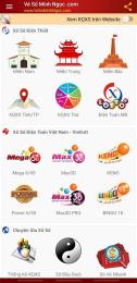 giao diện app kết quả xổ số minh ngọc 30 ngày