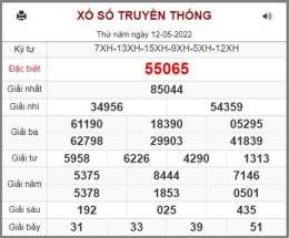 giao diện app kết quả xổ số ngày 12