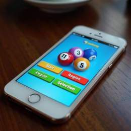 giao diện app quay thử xổ số thứ ba