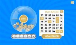 giao diện app quay thử xổ số vietlott