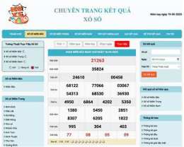 giao diện app tổng hợp kết quả xổ số miền bắc, tra cứu kqxs