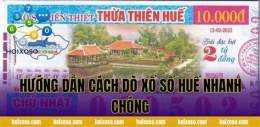 hướng dẫn sử dụng số xổ huế