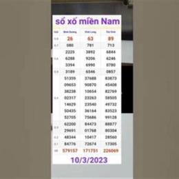 kết quả sô xô miên nam hôm nay