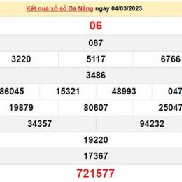 kết quả xổ số đà nẵng thứ tư hàng tuần