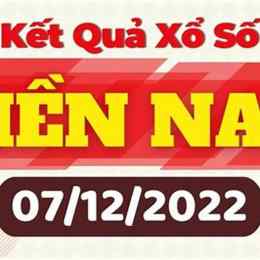 kết quả xổ số ngày 7 tháng 12