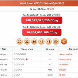 kết quả xổ số power hôm qua