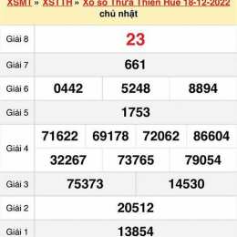số xổ thừa thiên huế
