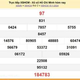 trực tiếp xổ số hồ chí minh
