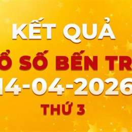 xổ số bến tre 14 tháng 04