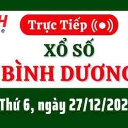 xổ số bình dương ngày 27 tháng 03 năm 2026