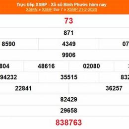 xổ số bình phước ngày mùng 7 tháng 3