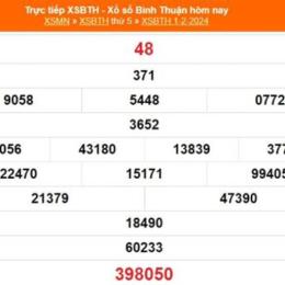 xổ số bình thuận ngày 8 tháng 1 năm 2026