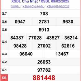 xổ số đà lạt 60 ngày