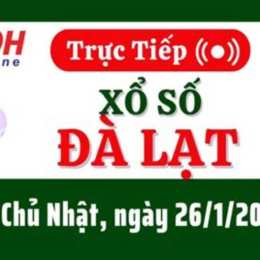 xổ số đà lạt ngày 26 tháng