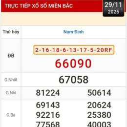 xổ số đắk nông ngày 29 tháng 11