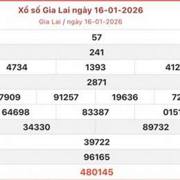 xổ số gia lai 30 ngày gần đây