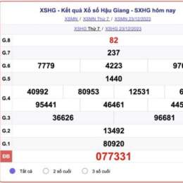 xổ số hậu giang 30 tuần