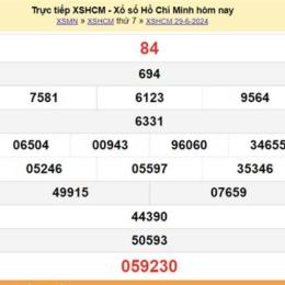 xổ số hồ chí minh ngày mùng 6 tháng 6