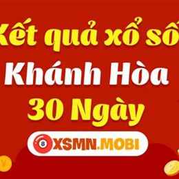 xổ số khánh hòa 30 ngày gần đây