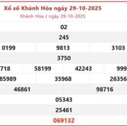 xo sô khanh hoa
