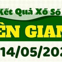 xổ số kiến thiết an giang ngày 14 tháng 05