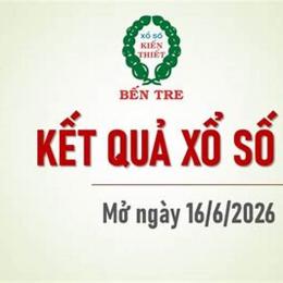 xổ số kiến thiết bến tre ngày 16 tháng 12