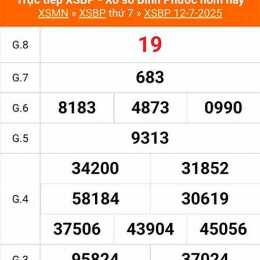 xổ số kiến thiết bình phước ngày 18 tháng 7