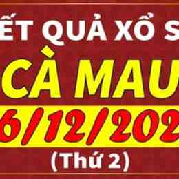 xổ số kiến thiết cà mau ngày 16 tháng 2