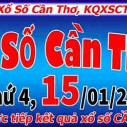 xổ số kiến thiết cần thơ ngày 15 tháng 7