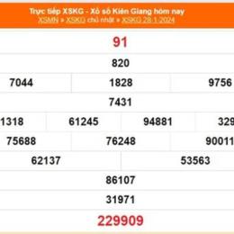 xổ số kiến thiết kiên giang ngày 1 tháng 2