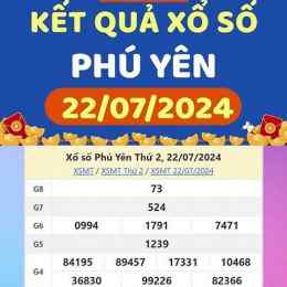 xổ số kiến thiết phú yên ngày 22 tháng 6