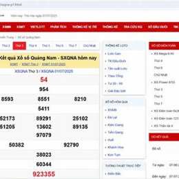 xổ số kiến thiết quảng nam hôm qua