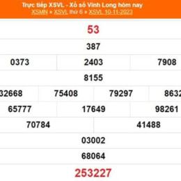 xổ số kiến thiết vĩnh long ngày 10 tháng 10