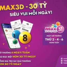 xổ số max 3d pro 30 ngày