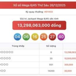 xổ số mega ngày 9 tháng 11