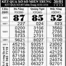 xổ số minh ngọc miền trung hôm qua
