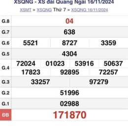 xổ số quảng ngãi trong 30 ngày