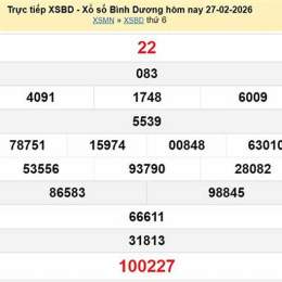 xổ số sông bé bình dương