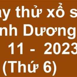 xổ số thử bình dương
