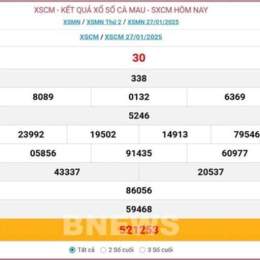 xổ số thử cà mau